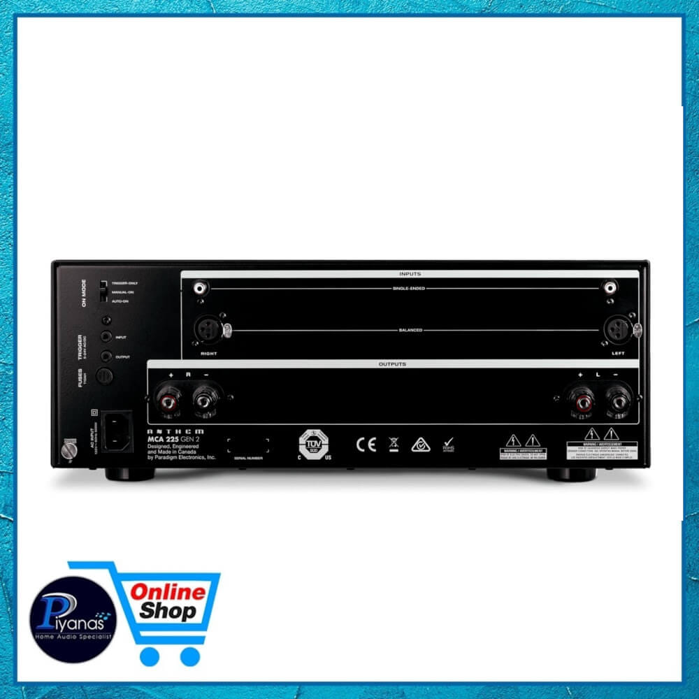 เพาเวอร์แอมป์ ANTHEM : MCA-225 GEN2 (BLACK)_2